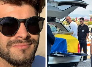 VIDEO | Eroul român care a murit salvând un copil de la înec în Italia, condus pe ultimul drum. Omagiile emoționante aduse de localnici și autoritățile locale 1