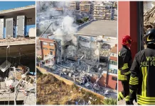 Cinci oameni dispăruți sub dărâmături în Italia și unul găsit mort după ce o clădire s-a prăbușit. „Am ieșit cu două minute înainte” 1