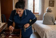 Badantă din Italia, acuzată că a furat bijuterii în valoare de 50.000 de euro de la bătrâna îngrijită 1e0cce8d-cfb0-4744-9b60-804652bb0eed