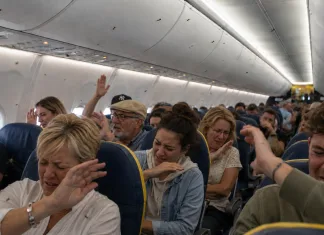 Haos pe un zbor din Italia, pasageri evacuați din avion după o invazie de țânțari la bord 42418b9a-bf09-4755-b9ec-dc6663efa371