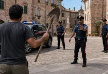 Român din Italia, baricadat în casă după ce i-a amenințat pe carabinieri cu o lopată c150d612-b937-4e93-a694-114f9646fdcd