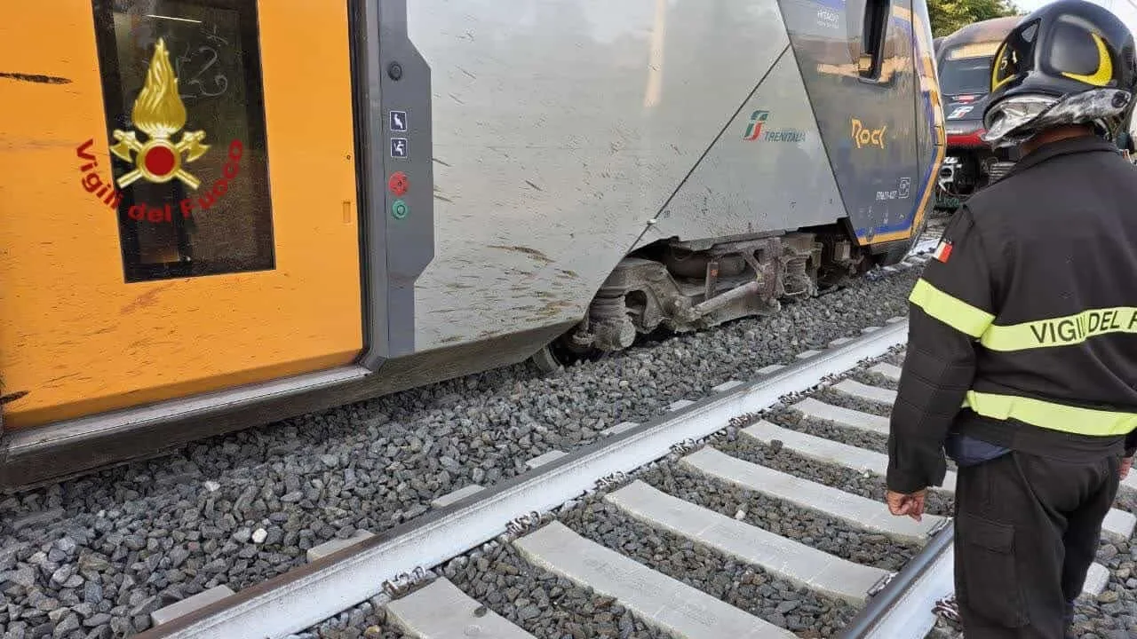 treno deragliato Montelibretti 1