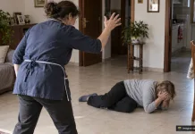 Badantă româncă din Italia, acuzată că lovit persoana asistată și a lăsat-o căzută la podea 1