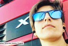 Româncă din Italia, între pasiunea pentru camion și dorul de copil. Povestea unei pasiuni plătite cu sacrificii 1