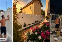 Un român, un italian și două jumătăți de gard 1