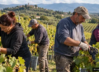 Zeci de români exploatați la muncă în Italia de trei conaționali. Unii erau plătiți cu mai puțin de 3 euro pe oră 1