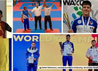 Tânăr român, campion mondial la kickboxing în Italia. Robert este născut în Spania, dar a cucerit aurul pentru România 1