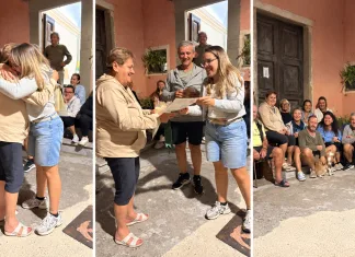 Badantă româncă din Italia, omagiată de italieni înainte de întoarcerea în România. „Mariana va fi pentru totdeauna una dintre noi” 1