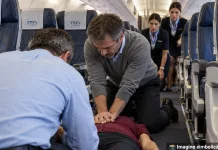 Zbor spre Italia, întrerupt de o tragedie. O pasageră a murit după o aterizare de urgență 1